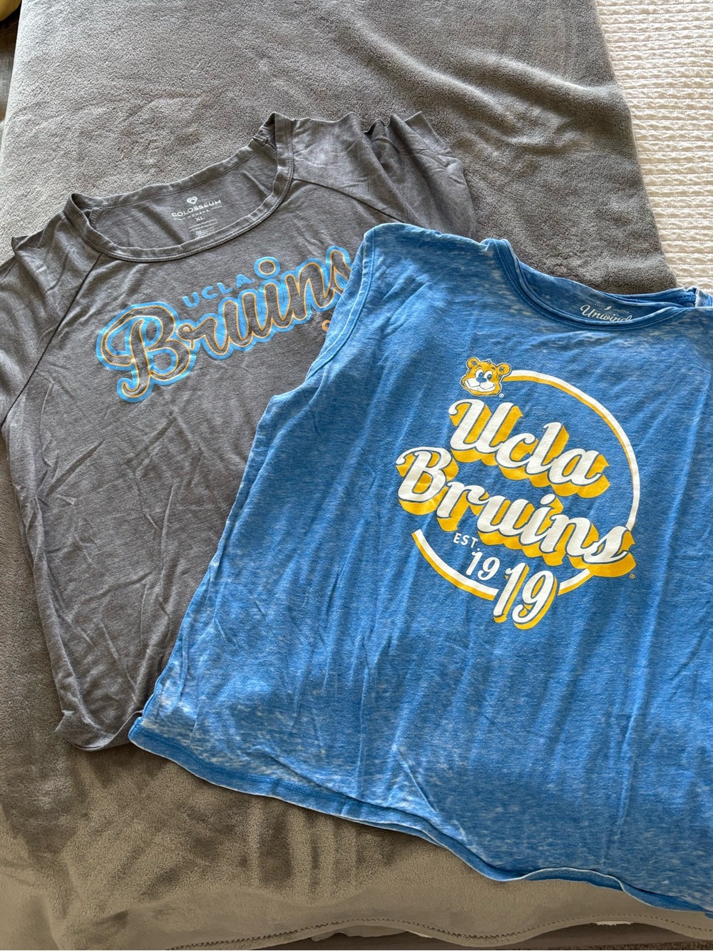 Women's UCLA Bruins Graphic Tee Set - Blue & Gray